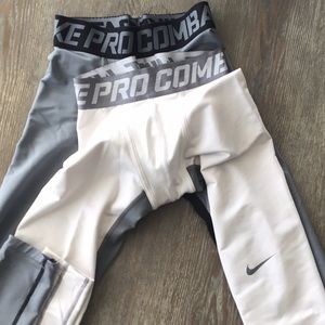 Mens Nike PRO Hyperwarm base layer tights bundle Size Small